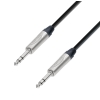Adam Hall Cables K5 BVV 1000 - Kabel krosowy Neutrik jack stereo 6,3 mm - jack stereo 6,3 mm, 10 m