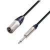 Adam Hall Cables K5 MMP 1000 - przewd mikrofonowy Neutrik XLR mskie - jack mono 6,3 mm, 10 m