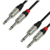 Adam Hall Cables K4 TPP 0090 - Kabel audio REAN 2 x jack mono 6,3 mm - 2 x jack mono 6,3 mm, 0,9 m