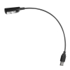 Adam Hall Stands SLED 1 USB PRO - Lampka USB z wysignikiem typu ?gsia szyja″ i 2 diodami LED