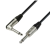 Adam Hall Cables K4 IPR 0900 - Kabel instrumentalny REAN jack mono 6,3 mm - jack mono 6,3 mm wtyczka ktowa, 9 m