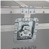 Adam Hall Hardware SPLIT-LID - Komplet dwch zamkw motylkowych, krtkie, zagite, gboko: 14 mm, podzielna obudowa, w woreczku