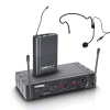 LD Systems ECO 16 BPH B 6 bezprzewodowy system mikrofonowy z nadajnikiem bodypack i zestawem nagownym, 16-kanaowy