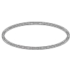 DuraTruss DT 14-CIRCLE-1M-90 element konstrukcji aluminiowej koa″ 1 metr 90st