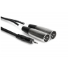 Hosa CYX-403M kabel TRS 3.5mm - 2 x XLRm, 3m