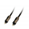 ALVA OK0100-PRO kabel optyczny Toslink metal 1m
