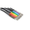Hosa TTS-845 kable symetryczne patch TRS - TRS, 0.45m
