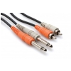 Hosa CPR-204 kabel 2 x TS 6.35mm - 2 x RCA, 4m