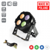 Flash Pro LED PAR 64 4X30W 4w1 COB IP65 RGBW MK2 - reflektor zewntrzny, obudowa alu