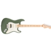 Fender American Pro Stratocaster HSS Shaw Bucker Maple Fingerboard, Antique Olive gitara elektryczna