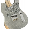 Fender Brad Paisley Road Worn Telecaster, Maple Fingerboard, Silver Sparkle gitara elektryczna - WYPRZEDA