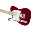 Fender Contemporary Telecaster HH Left-Handed, Maple Fingerboard, Dark Metallic Red gitara elektryczna
