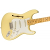 Fender Eric Johnson Thinline Stratocaster Maple Fingerboard, Vintage White