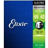 Elixir 16550 Optiweb Super Light potrjny komplet strun do gitary elektrycznej 9-42