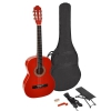 Martinez MTC 244 PR Red natural gitara klasyczna + pokrowiec