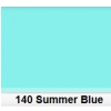 Lee 140 Summer Blue filtr barwny folia - arkusz 50 x 60 cm