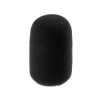 Monacor WS 100/SW gbka mikrofonowa, kolor czarny