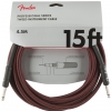 Fender Professional Series Instrument Cable 15′ Red Tweed  kabel gitarowy