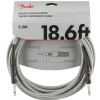 Fender Professional Series Instrument Cable 18,6′  White Tweed kabel gitarowy