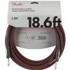 Fender Professional Series Instrument Cable 18,6′ Red Tweed  kabel gitarowy