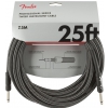 Fender Professional Series Instrument Cable 25′ Grey Tweed  kabel gitarowy