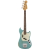 Fender JMJ Road Worn Mustang Bass Rosewood Fingerboard, Faded Daphne Blue gitara basowa