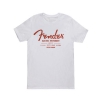 Fender Electric Instruments Men′s T-Shirt, White, S koszulka