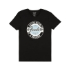 Fender Guitar and Amp Logo Men′s Tee, Black/Daphne Blue, Large koszulka
