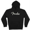 Fender Logo Hoodie, Black, XXL 