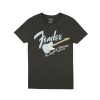 Fender Original Telecaster Men′s Tee, Gray/Sonic Blue, Large koszulka