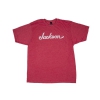 Jackson Logo T-Shirt, Heather Red, 2XL koszulka