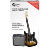 Fender Affinity Series Stratocaster HSS Pack, Laurel Fingerboard, Brown Sunburst, 230V EUR gitara elektryczna zestaw
