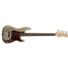 Fender American Elite Precision Bass Ebony Fingerboard, Champagne gitara basowa