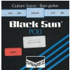 Savarez B70XL5 (682335) struny do gitary basowej Black Sun Nickel. Pokrge. Polerowane 5-str. Ex-Light