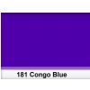 Lee 181 Congo Blue filtr barwny folia - arkusz 25 x 25 cm