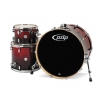 PDP by DW Shellset Concept Maple Red to Black Sparkle 