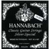 Hannabach (652599) 815 10MHT  struny do gitary klasycznej (medium) - Komplet - 10 strun