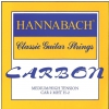 Hannabach (652719) CARBON/MHT struny do gitary klasycznej (medium/heavy) - Komplet 3 strun Diskant
