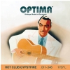Optima (667518) struny do gitary akustycznej Hot Club Gypsyfire, posrebrzane - Komplet z owijk
