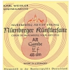 Nurnberger (645454) struna do chordofonu smyczkowego - C - Menzura 37cm