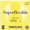 Thomastik (641429) Superflexible struny do wiolonczeli - Set 4/4 twardy - 31st
