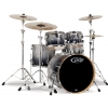 PDP by DW Shell set Concept Maple, Silver to Black Sparkle
