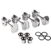 Fender Deluxe ″F″ Stamp Bass Tuning Machines, (4), Chrome
