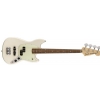 Fender Mustang Bass PJ, Pau Ferro Fingerboard, Olympic White gitara basowa