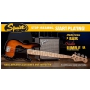 Fender Squier Precision Bass BSB gitara basowa, zestaw (wzmacniacz Rumble 15V3, pokrowiec, akcesoria)