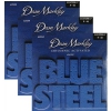 Dean Markley 2554-3PK Blue Steel CL struny do gitary elektrycznej 9-46, 3-pack