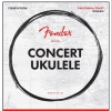 Fender Concert Ukulele Strings, Set of Four struny do ukulele