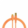 DJ TECHTOOLS Chroma Cable kabel USB-C (pomaraczowy)