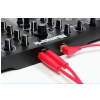 DJ TECHTOOLS Chroma Cabels kabel audio RCA-RCA 1,5m (czerwony)