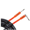 Ortega OECI-20 Black Tweed kabel do gitary Jack/Jack, 6m